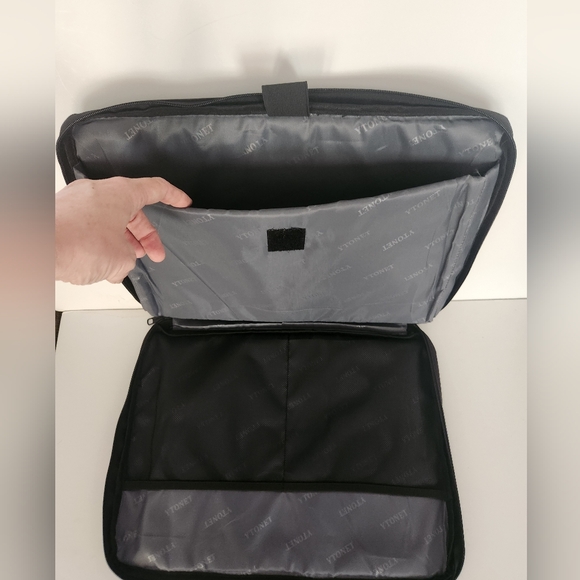 Ytonet Laptop Sleeve Case 17 17.3" Water Resistant Cover TSA Travel Bag NWOT - Picture 8 of 11